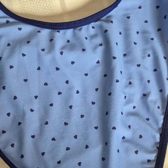 Forever 21 Blue Heart One Piece Swim Wear Medium - Picture 13 of 16